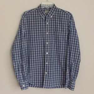 J. Crew Size Medium Men’s Plaid Button Down Shirt